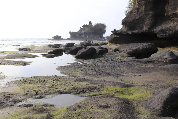 Piękny Widok Ocean Indonezyjskiej Świątyni — Zdjęcie stockowe