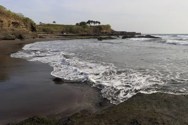 Vista Sull Oceano Dal Tempio Indonesia — Foto Stock