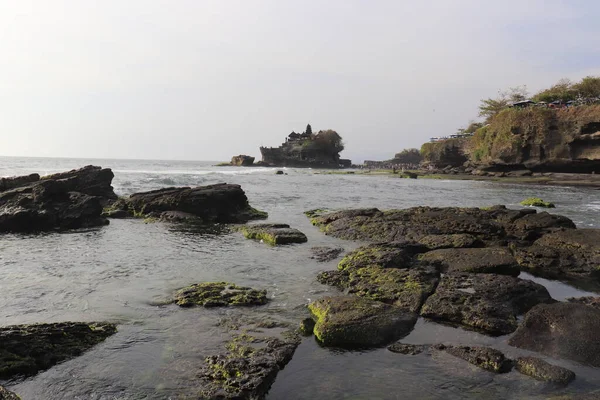 Scenic View Ocean Temple Indonesia — Stock Photo, Image