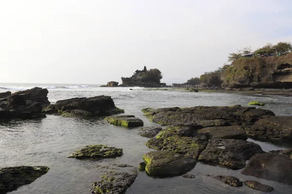 Uitzicht Oceaan Vanuit Tempel Indonesië — Stockfoto