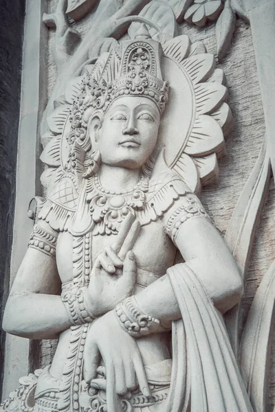 Азиатский Стиль Архитектуры Храма Индонезии — стоковое фото