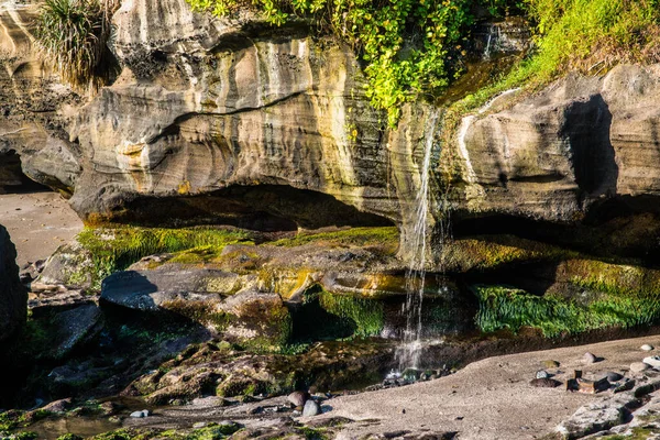 Vista Panoramica Dell Oceano Dal Tempio Indonesia — Foto Stock