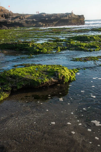 Immagine Panoramica Dell Oceano Dal Tempio Tanah Lot Indonesia — Foto Stock