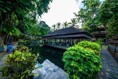 Ubud 'daki Endonezya antik tapınağı 