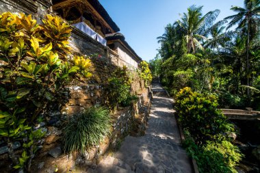 Ubud 'daki Endonezya antik tapınağı 