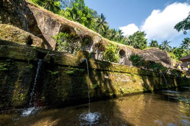 Endonezya 'daki Gunung Kawi Tapınağı' nın antik mimarisi