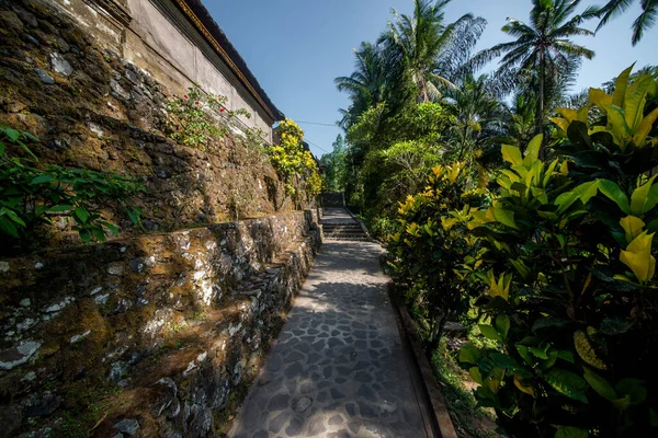 Indonesiano Antico Tempio Ubud — Foto Stock