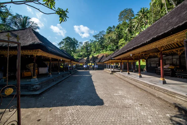 Gunung Kawi Ναός Κατά Διάρκεια Της Ημέρας Στην Ινδονησία — Φωτογραφία Αρχείου