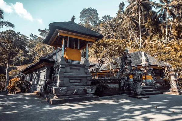Templo Gunung Kawi Durante Dia Indonésia — Fotografia de Stock
