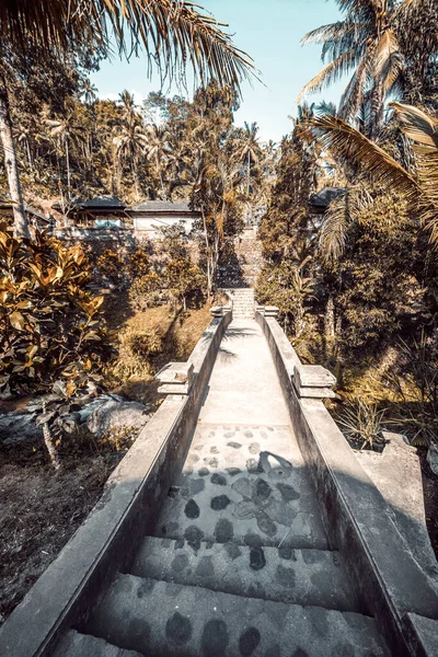 Kuil Gunung Kawi Pada Siang Hari Indonesia — Stok Foto