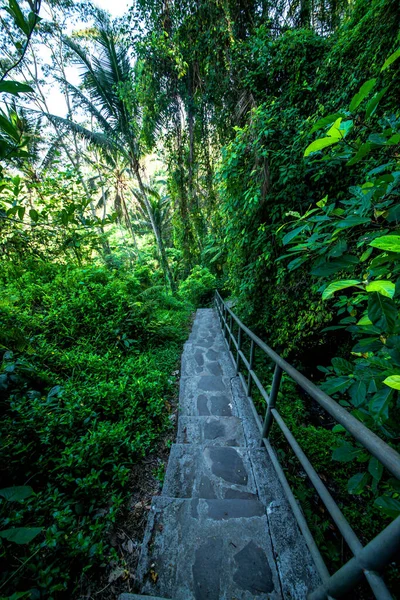 Gunung Kawi Templom Nappal Indonéziában — Stock Fotó