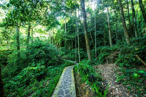 Gunung Kawi Tempel Overdag Indonesië — Stockfoto