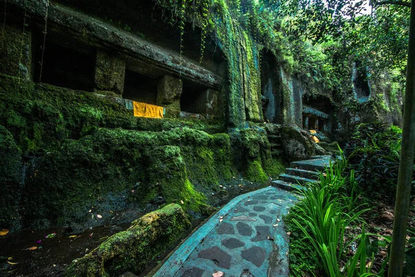 Ancient Architecture Gunung Kawi Temple Indonesia — Stock Photo, Image