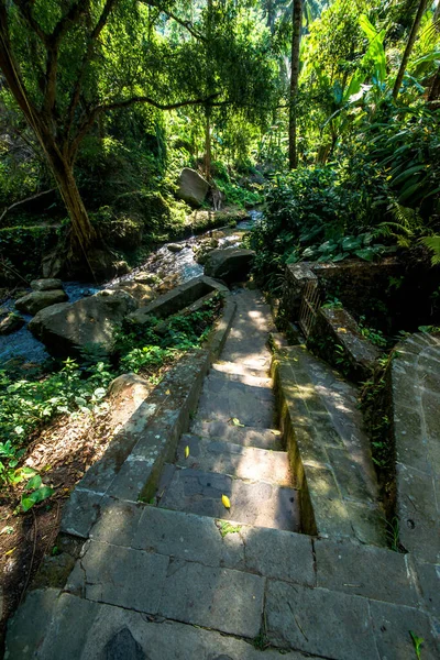 Gunung Kawi Chrám Dne Indonésii — Stock fotografie