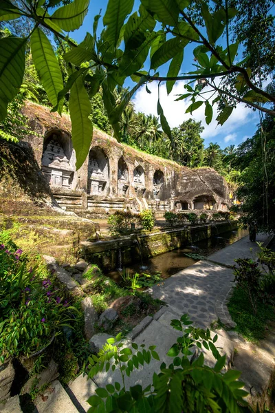 Starożytna Architektura Świątyni Gunung Kawi Indonezja — Zdjęcie stockowe