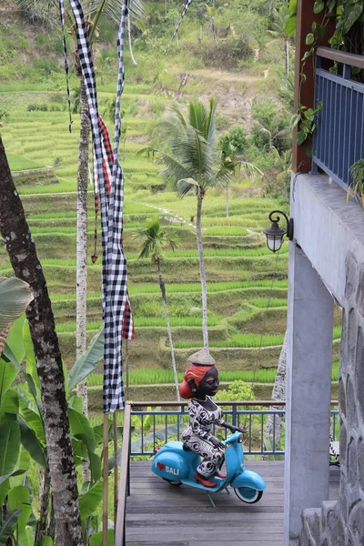 Indonéz Ősi Templom Ubud — Stock Fotó