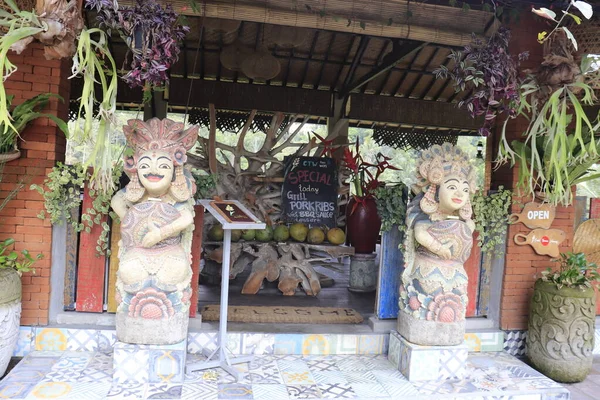 Ancien Temple Indonésien Ubud — Photo