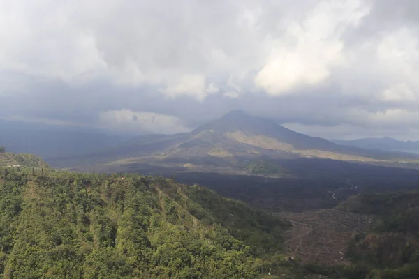 Αεροφωτογραφία Του Βουνού Kintamani Ubud Ινδονησία — Φωτογραφία Αρχείου