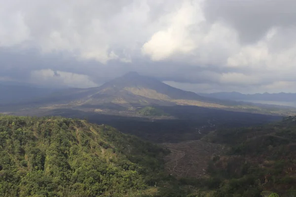 Luftaufnahme Des Kintamani Berges Ubud Indonesien — Stockfoto