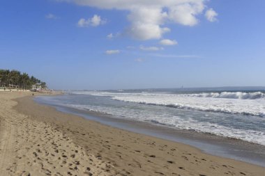 Endonezya, Ubud 'daki güzel kumlu plaj