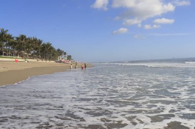 Endonezya, Ubud 'daki güzel kumlu plaj