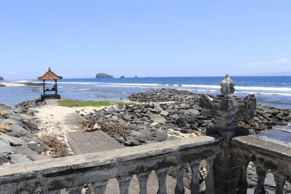 印度尼西亚Lempuyang神庙的海洋景观 — 图库照片