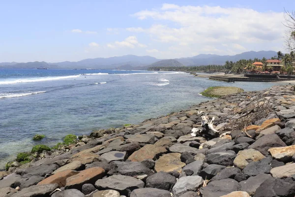 Meerblick Vom Lempuyang Tempel Indonesien — Stockfoto