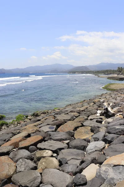 Endonezya Bali Güzel Bir Sahil Manzarası — Stok fotoğraf