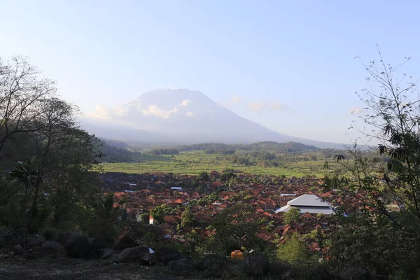 印度尼西亚乌布德的高山美景和美丽的自然美景 — 图库照片