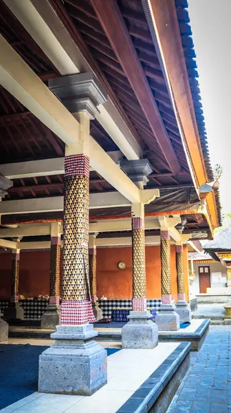 Tirta Empul Chrám Dekorace Architektura Ubud Indonésie — Stock fotografie
