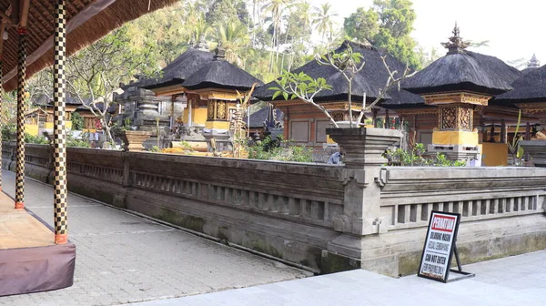 Bali Indonesia Octubre 2019 Una Hermosa Vista Tirta Empul Templo — Foto de Stock