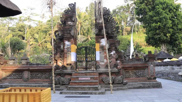 Bali Indonesia Octubre 2019 Una Hermosa Vista Tirta Empul Templo — Foto de Stock