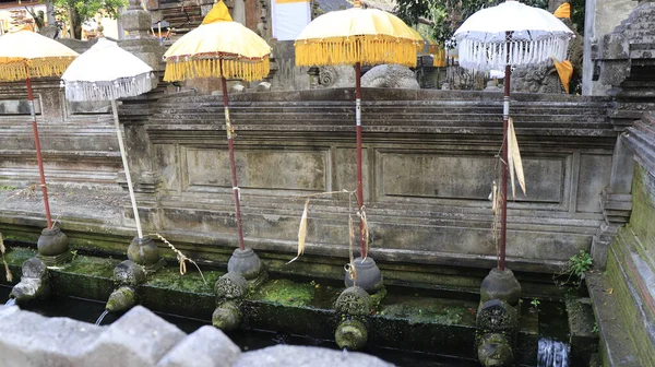 Templo Tirta Empul Ubud Indonésia — Fotografia de Stock