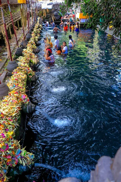 Bali Indonesien Oktober 2019 Ein Schöner Blick Auf Tirta Empul — Stockfoto