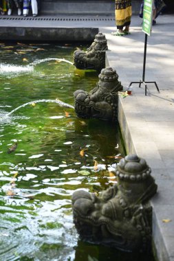 Endonezya 'nın Ubud kentindeki Tirta Empul tapınağı  