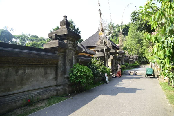 Bali Indonésia Novembro 2019 Uma Bela Vista Tirta Empul Templo — Fotografia de Stock