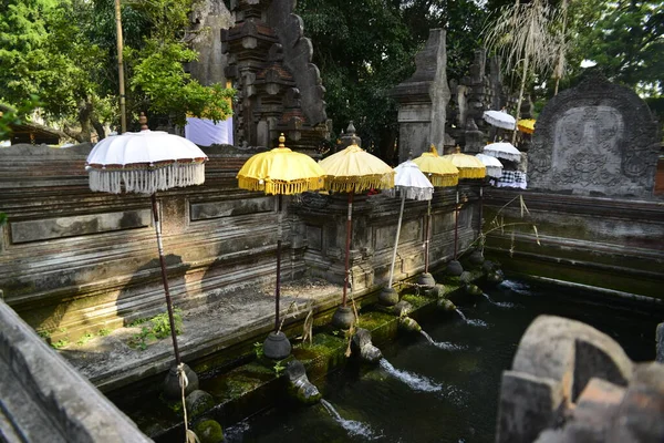 Tempel Tirta Empul Ubud Indonesien — Stockfoto