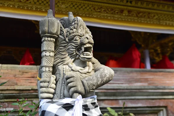 Stone Statue Temple Indonesia — Stock Photo, Image