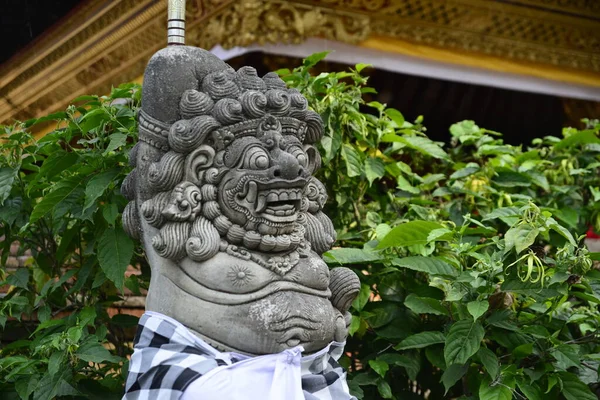 Kamienny Posąg Świątyni Indonezja — Zdjęcie stockowe