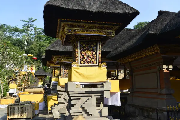 Πέτρινο Άγαλμα Στο Ναό Ινδονησία — Φωτογραφία Αρχείου