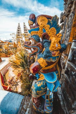 Ubud 'daki Endonezya tapınağı Ulun Danu Beratan