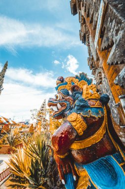 Ubud 'daki Endonezya tapınağı Ulun Danu Beratan