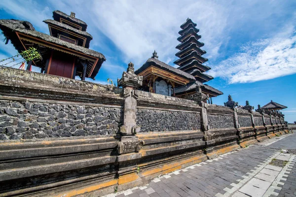 Ulun Danu Beratan Temple Durante Dia Indonésia — Fotografia de Stock