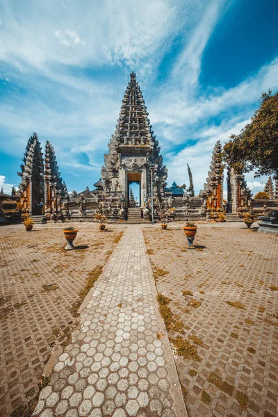 Indonezyjska Świątynia Ulun Danu Beratan Ubud — Zdjęcie stockowe