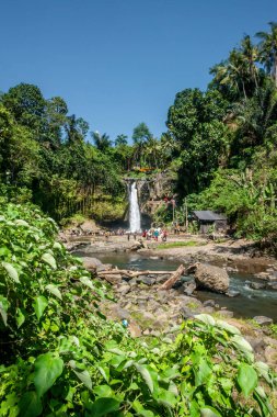 Ubud, Endonezya 'da Tegenungan Şelalesi 