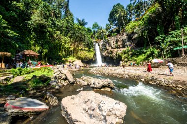 Ubud, Endonezya 'da Tegenungan Şelalesi 