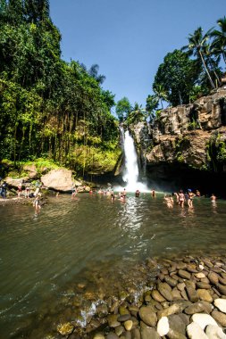 Ubud, Endonezya 'da Tegenungan Şelalesi 