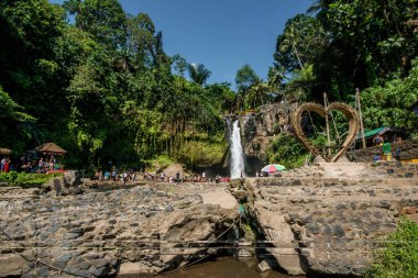 Ubud, Endonezya 'da Tegenungan Şelalesi 