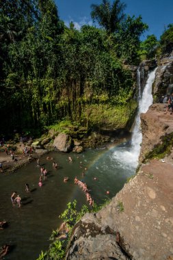 Ubud, Endonezya 'da Tegenungan Şelalesi 