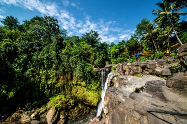 Ubud, Endonezya 'da Tegenungan Şelalesi 